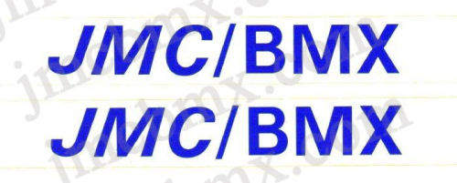 Blue JMC/BMX Decals