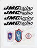 Black JMC Racing decal set 80-85