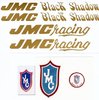 Gold JMC Black Shadow Decal Set