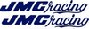 2 Blue JMC® Racing F/F decals
