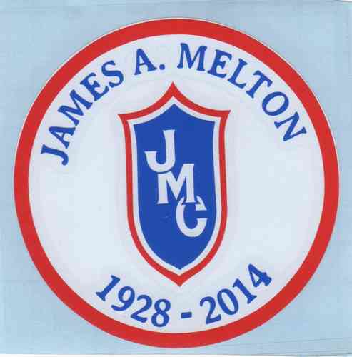 James A. Melton Memorial Decal