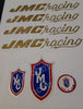 Gold JMC Racing Decal set 80-85