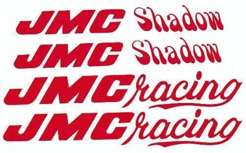 Red JMC Shadow Decal Set