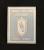 White 1969 James Melton Cyclery Commemorative Decal