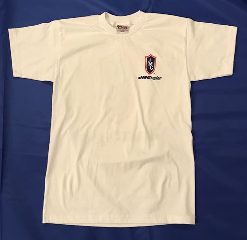 White JMC ® Racing T-Shirt  - 3XL